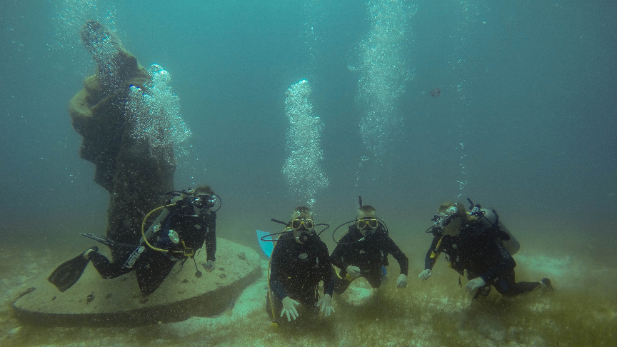 Family Dive trip in Playa del Carmen