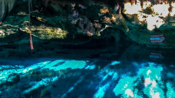 Swimming in cenotes