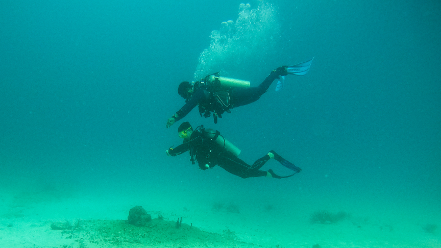 Rescue Dive course, PADI Rescue Diver, compass navigation