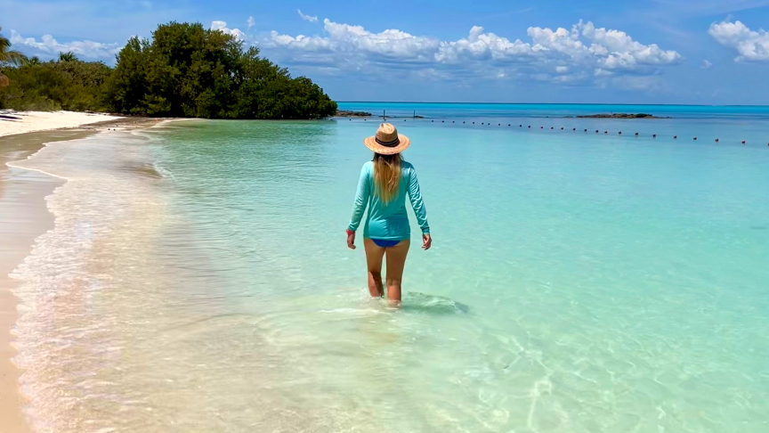 Beautiful beach for taking pictures